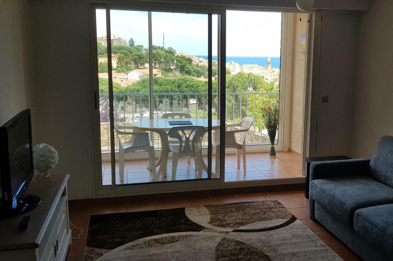 3Amb31 - Studio Pour 3 Personnes Avec Magnifique Vue Sur La Baie Collioure Dış mekan fotoğraf