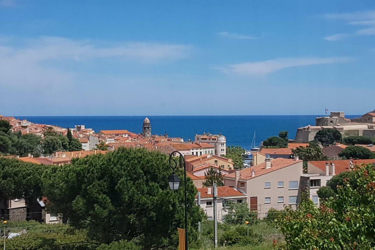 3Amb31 - Studio Pour 3 Personnes Avec Magnifique Vue Sur La Baie Collioure Dış mekan fotoğraf